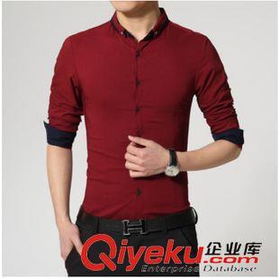 長袖襯衫 廠家直銷2015主推爆款韓版男士高品質(zhì)長袖修身襯衫男時尚潮流襯衣圖片|長袖襯衫 廠家直銷2015主推爆款韓版男士高品質(zhì)長袖修身襯衫男時尚潮流襯衣產(chǎn)品圖片由深圳市寶安區(qū)西鄉(xiāng)酷森服飾商行公司生產(chǎn)提供-